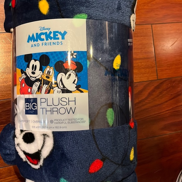The Big One Bedding Brand New Disney Mickey Blanket Poshmark